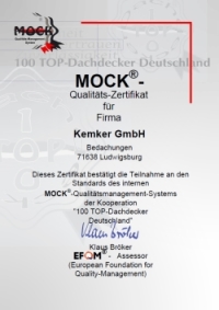 MOCK - Qualitäts-Zertifikat